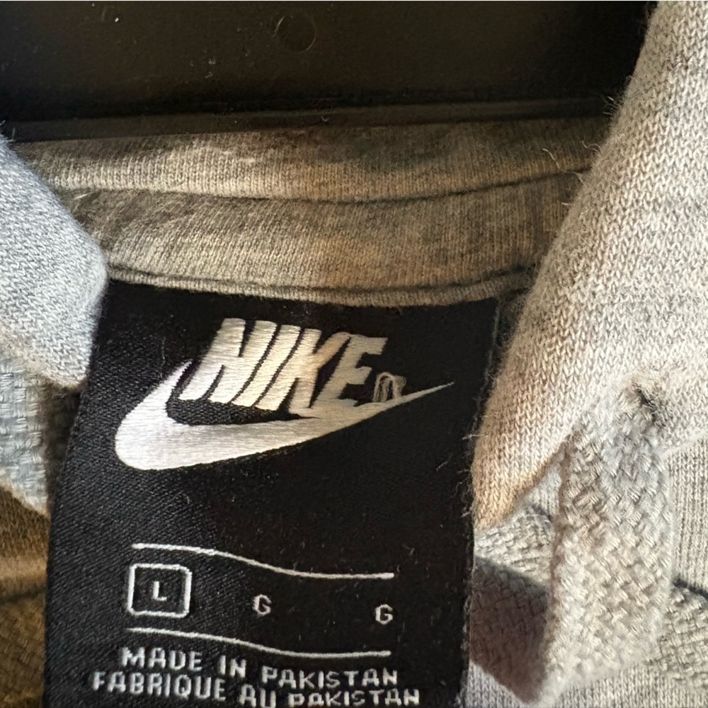 Nike Men's Gray Hoodie - Picture 2 of 2